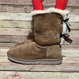 Ugg Bailey Bow Brown Winter Boots